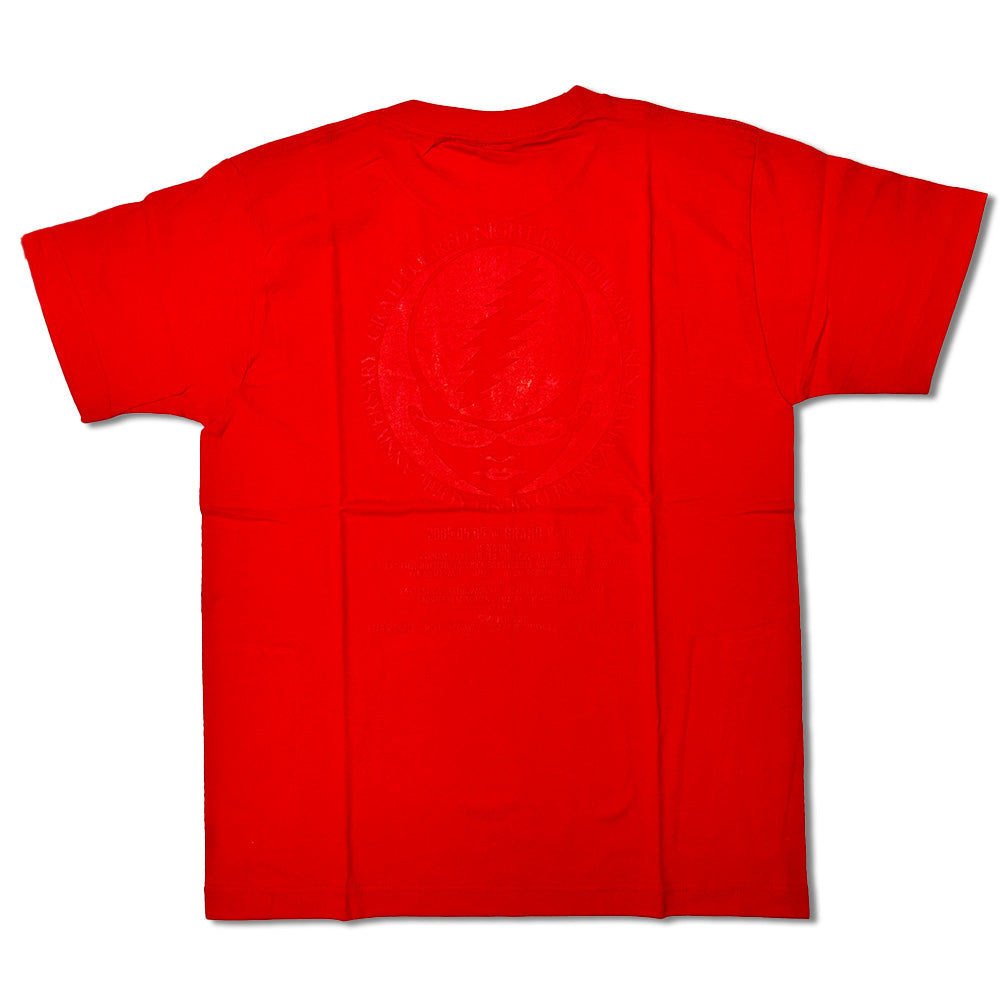 浜崎健 |アートTシャツ 「Grateful Red(ロゴ)」 現代アート 半袖Tシャツ|浜崎健立現代美術館
