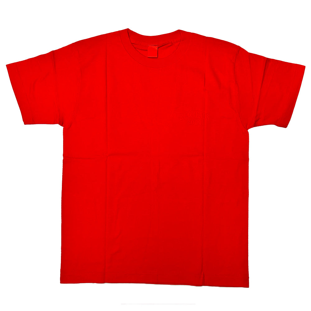 浜崎健 |アートTシャツ 「Grateful Red(ロゴ)」 現代アート 半袖Tシャツ|浜崎健立現代美術館