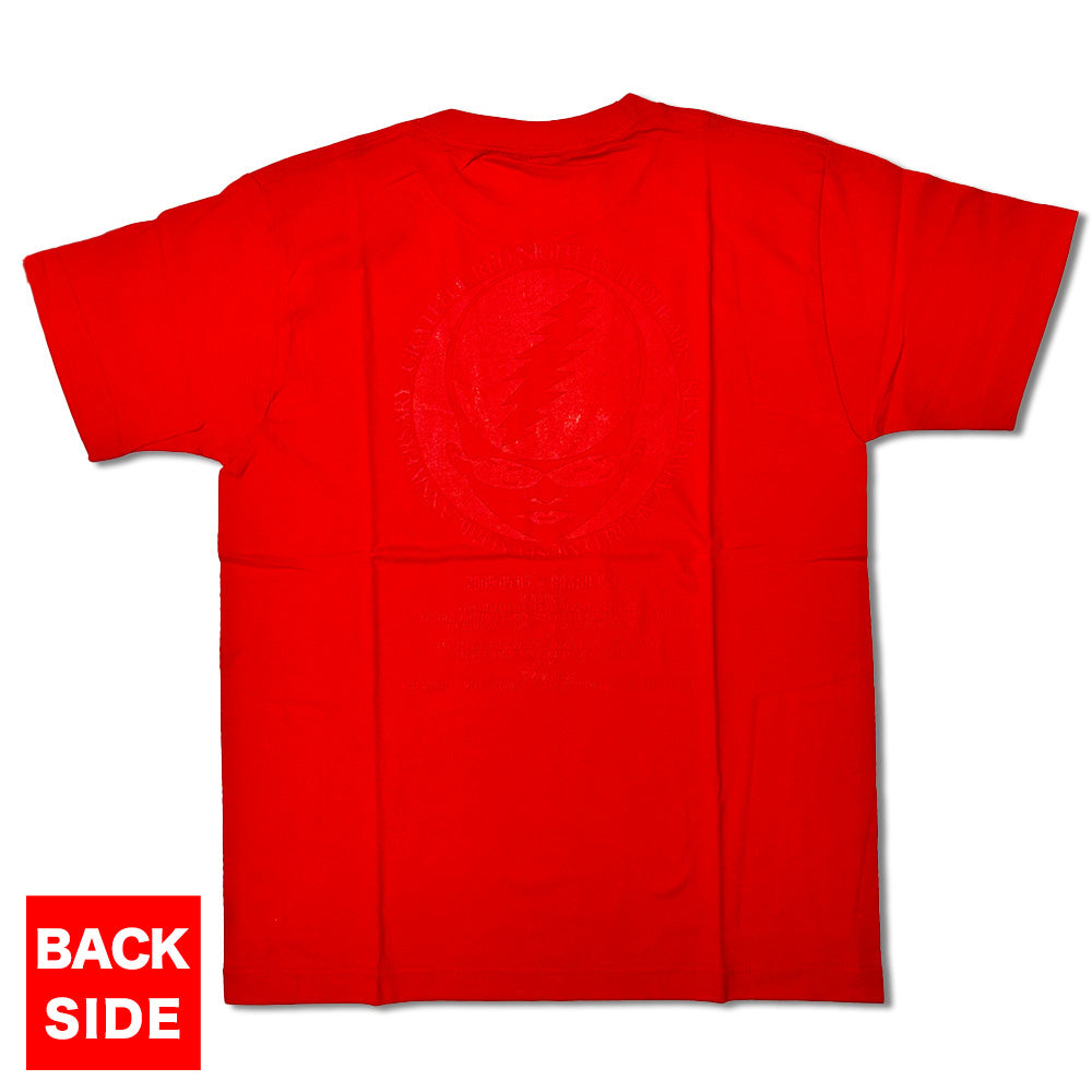 浜崎健 |アートTシャツ 「Grateful Red(ロゴ)」 現代アート 半袖Tシャツ|浜崎健立現代美術館