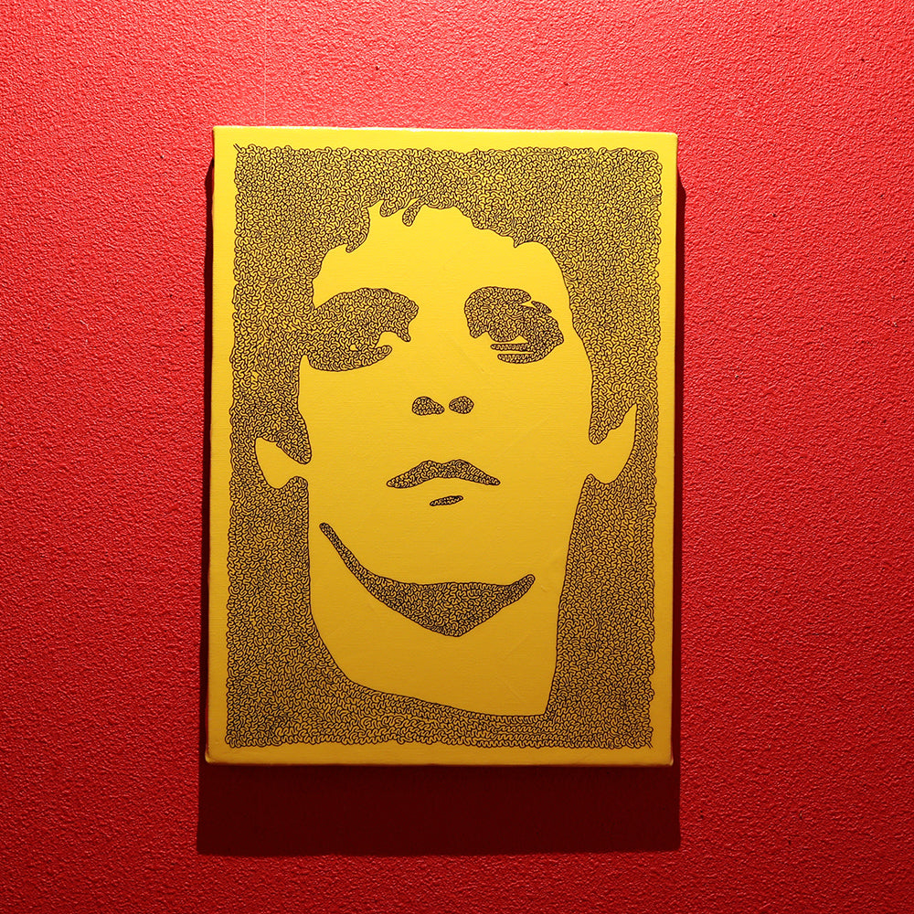 Maze Painting Lou Reed Canvas print