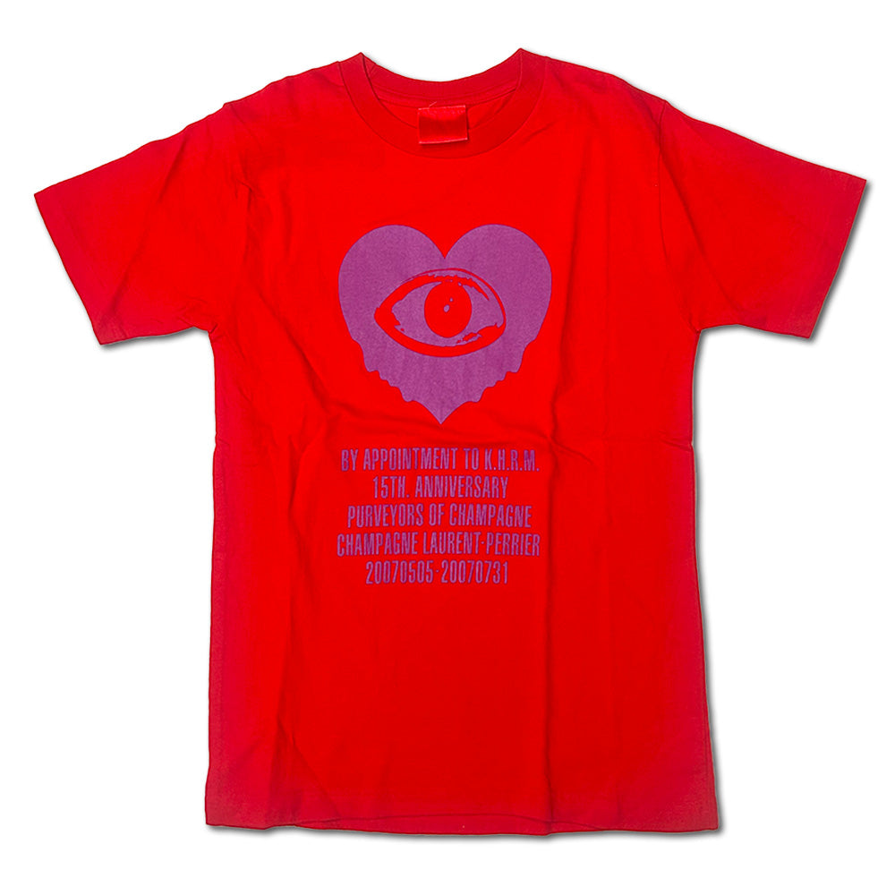 浜崎健 アートTシャツ 「Laurent Perrier ゴールドラッシュ 四十代」 現代アート 浜崎健立現代美術館 レッドミュージアム