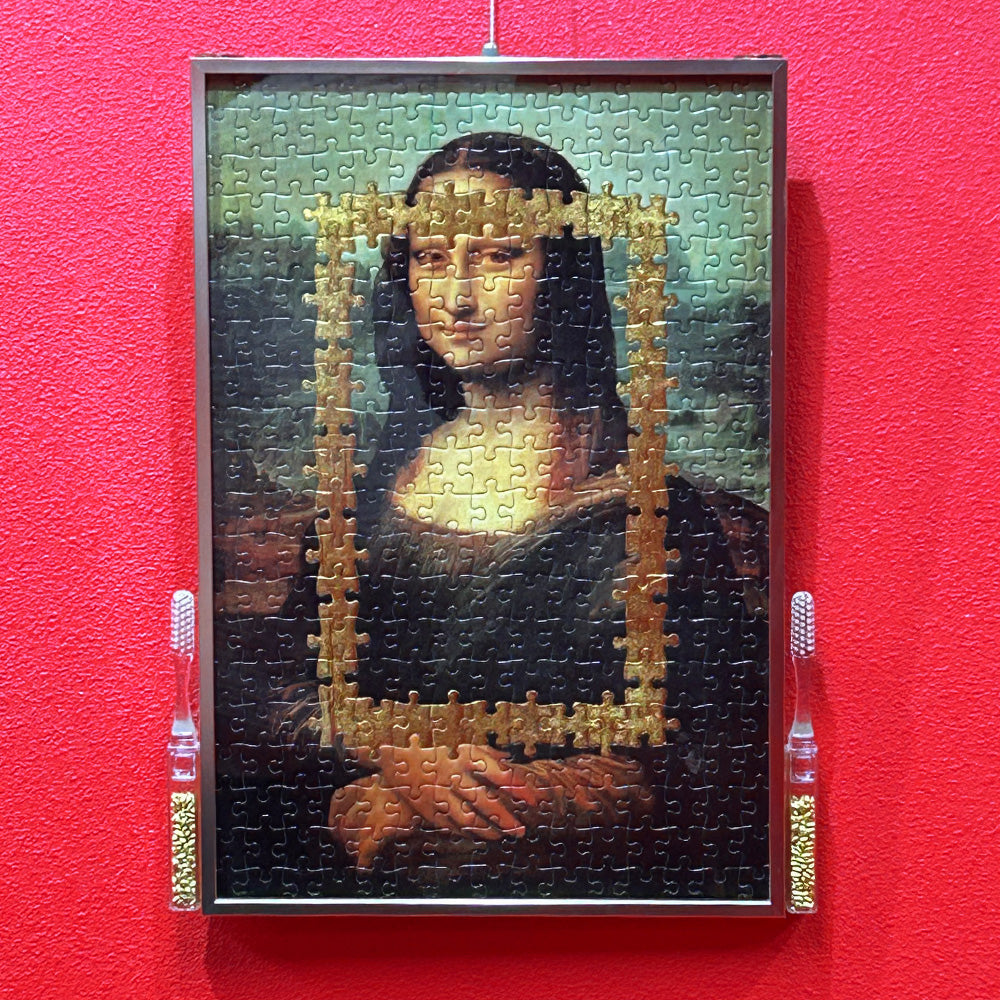 浜崎健 現代アート作品(ユニークピース) | MONALISA #22 (0)- Puzzle Painting - 2008 | 浜崎健立現代美術館