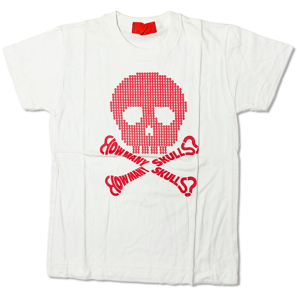 浜崎健 アートTシャツ 「How Many Skulls ?」 現代アート 浜崎健立現代美術館 レッドミュージアム