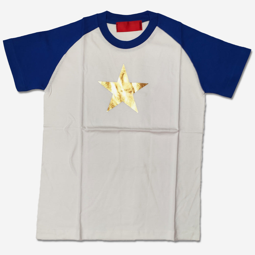 浜崎健 アートTシャツ 「Gold Star」 現代アート 浜崎健立現代美術館 レッドミュージアム