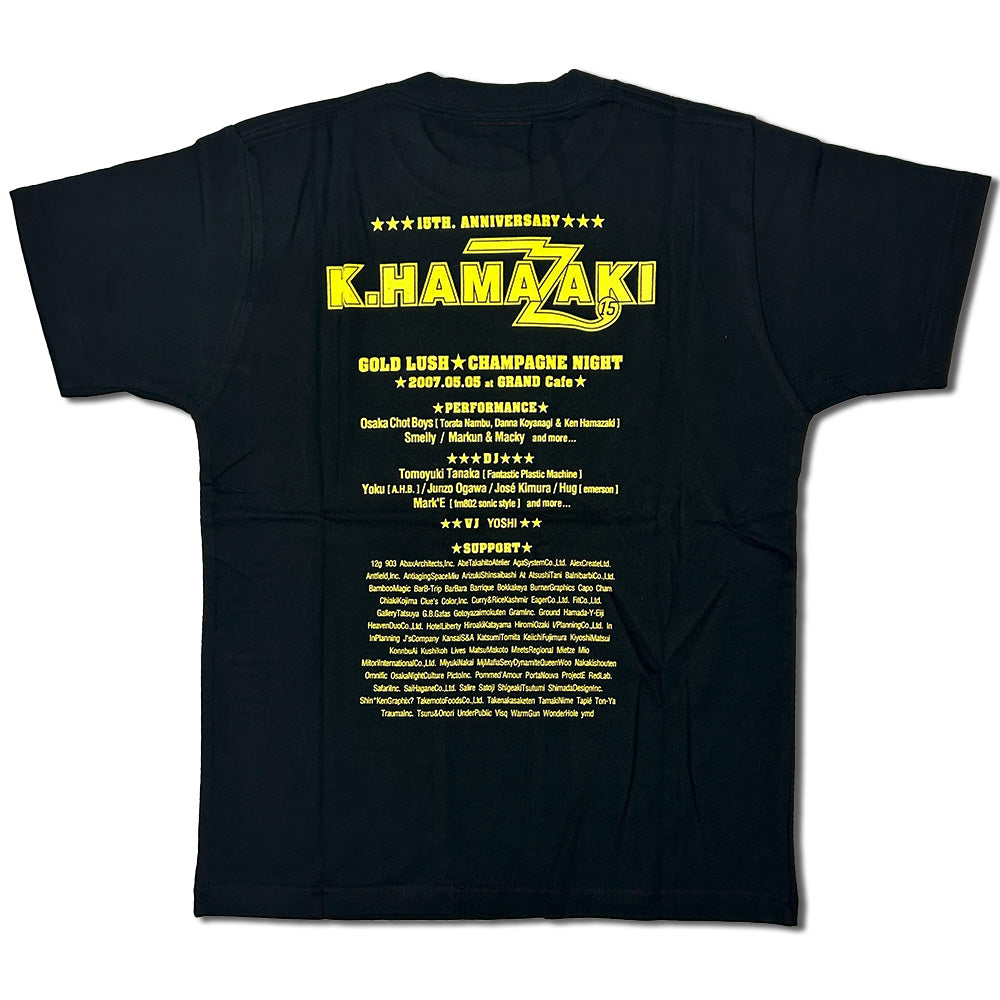 浜崎健 アートTシャツ 「Gold Rush」 現代アート 浜崎健立現代美術館 レッドミュージアム