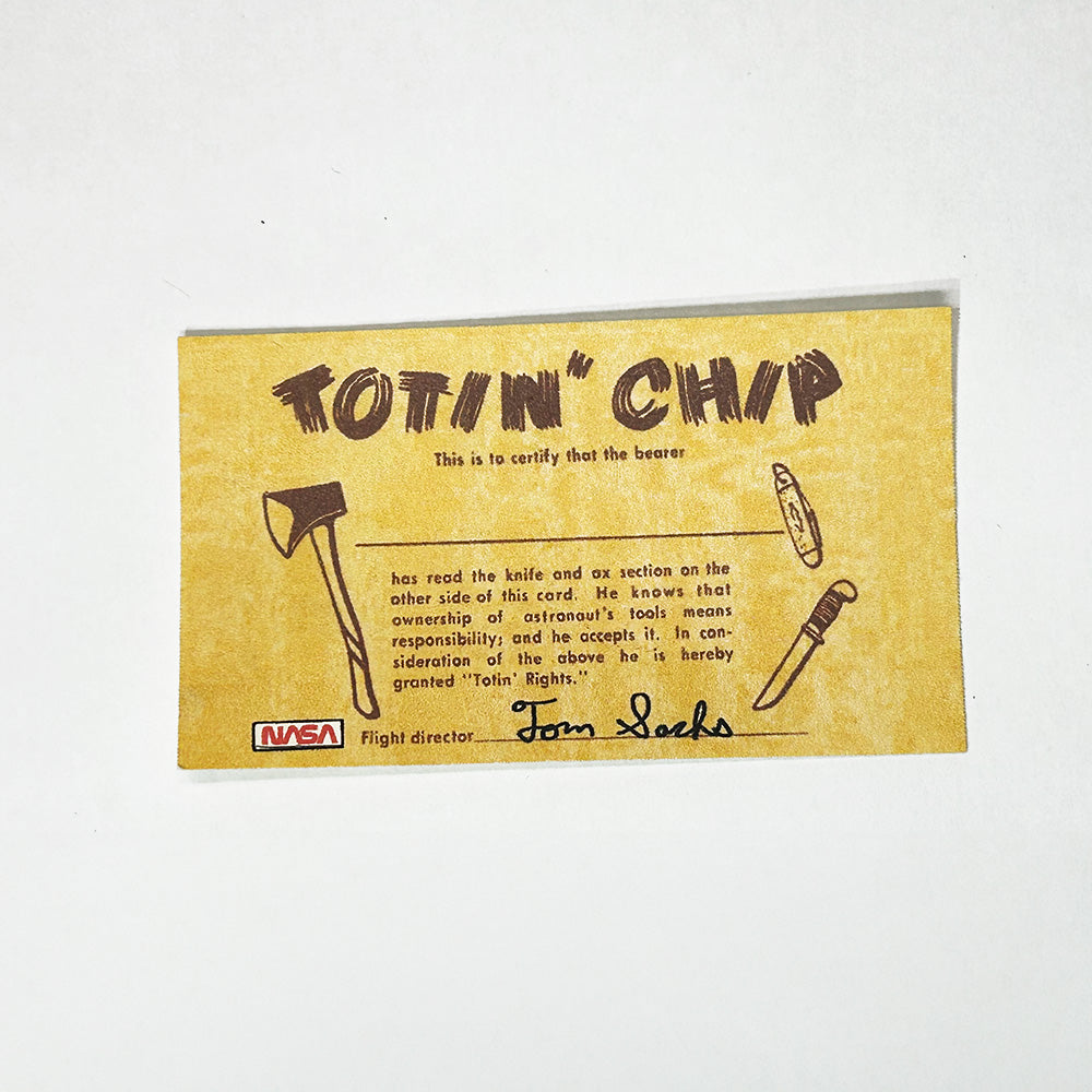 Tom Sachs SPACE PROGRAM Folding combo-blade knife