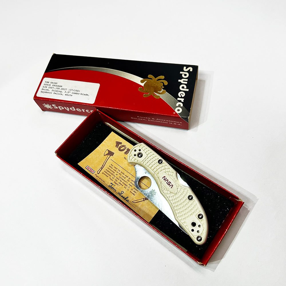 Tom Sachs SPACE PROGRAM Folding combo-blade knife