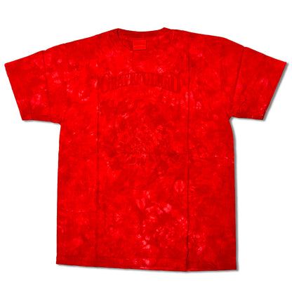 浜崎健 ｜アートTシャツ 「Grateful Red（タイダイ柄）」 現代アート 半袖Tシャツ｜浜崎健立現代美術館